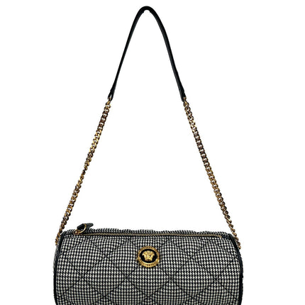 Versace Medusa Quilted Evening Sling Crossbody Bag