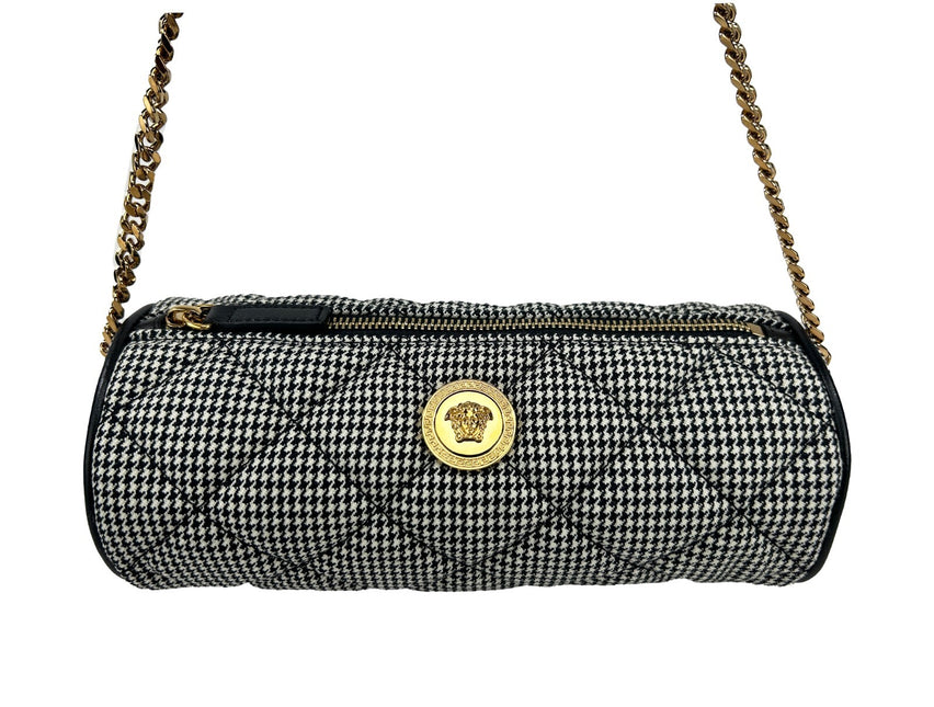 Versace Medusa Quilted Evening Sling Crossbody Bag