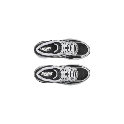 Saucony Black And White Synthetic Athletic Sneakers