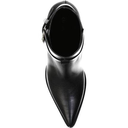 Celine Black Calfskin High Heel Boots