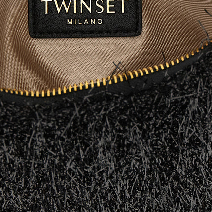 Twinset Black Polyester Handbag Twinset