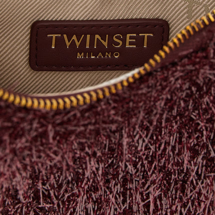 Twinset Bordeaux Polyester Handbag Twinset