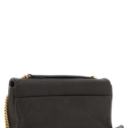 PINKO Brown Lamb Leather Shoulder Bag