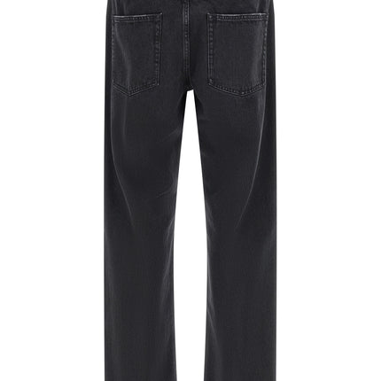 Golden Goose Black Cotton Straight-Leg Jeans