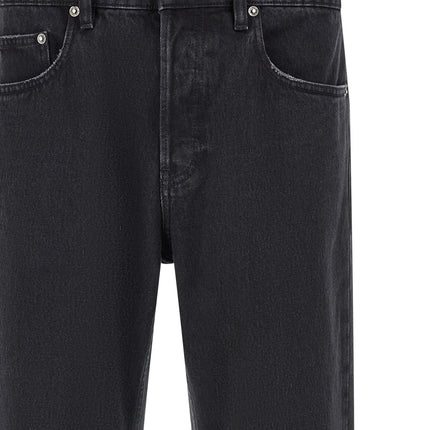 Golden Goose Black Cotton Straight-Leg Jeans