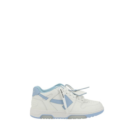 Off-White White Calf Leather Bos Taurus Athletic Sneakers