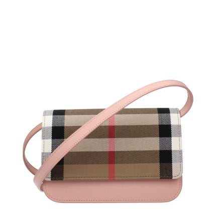 Burberry Beige Fabric Clutch Bag Burberry