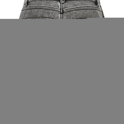 Diesel Gray Polyethylene Bermuda Shorts