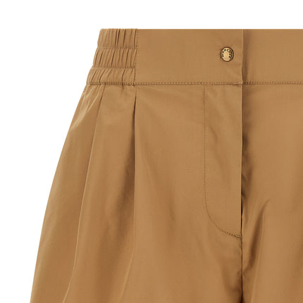 Moncler Beige Nylon Bermuda Shorts