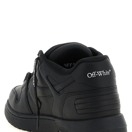 Off-White Bicolor Calfskin Low Top Sneakers