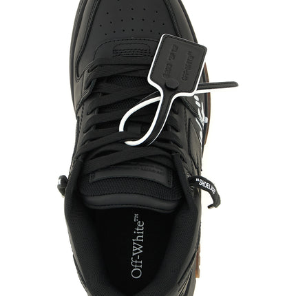 Off-White Bicolor Calfskin Low Top Sneakers