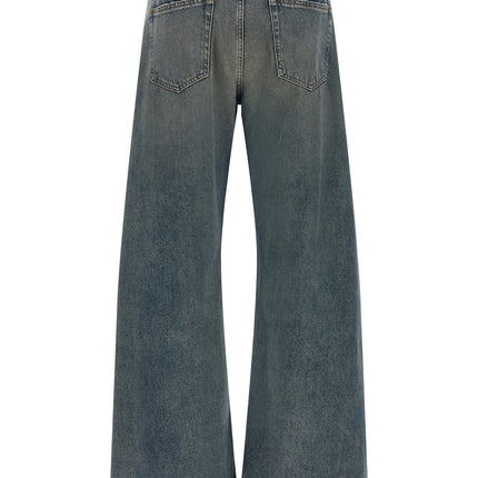 MM6 Maison Margiela Blue Cotton Jeans Denim