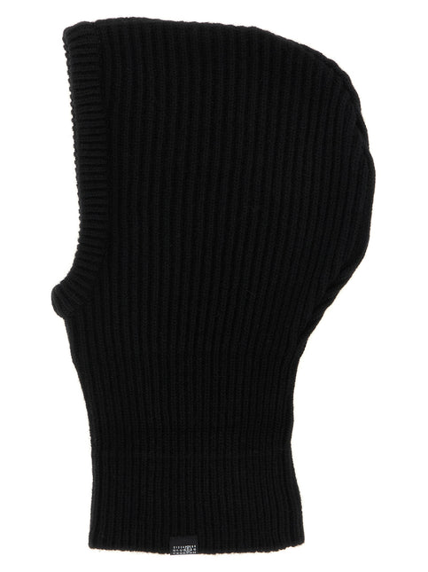 MM6 Maison Margiela Black Wool Hat