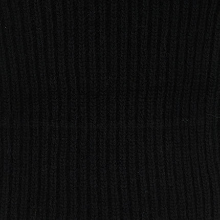 MM6 Maison Margiela Black Wool Hat