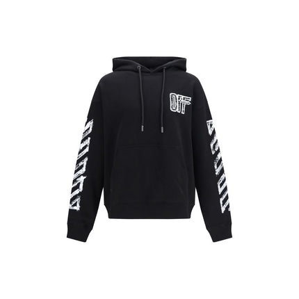 Off-White Black Cotton Sweatshirt