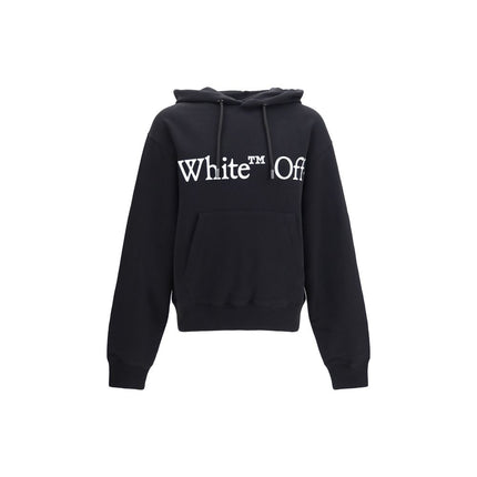 Off-White Black Cotton Sweatshirt