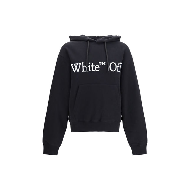 Off-White Black Cotton Sweatshirt