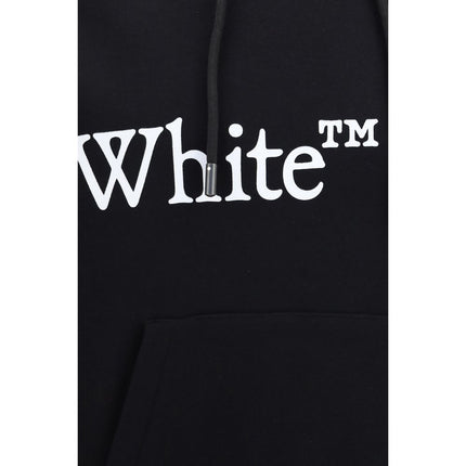 Off-White Black Cotton Sweatshirt