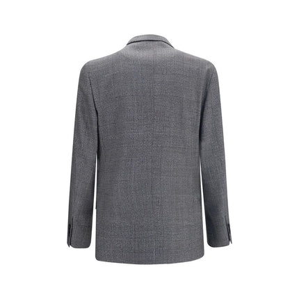 Lardini Gray Wool Oves Aries Blazer