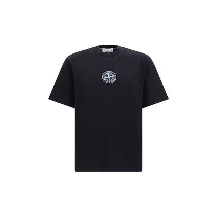 Stone Island Black Cotton T-Shirt