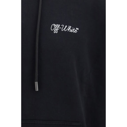 Off-White Black Cotton Sweatshirt