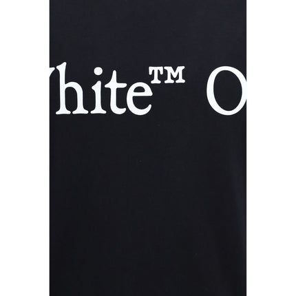 Off-White Black Cotton T-Shirt