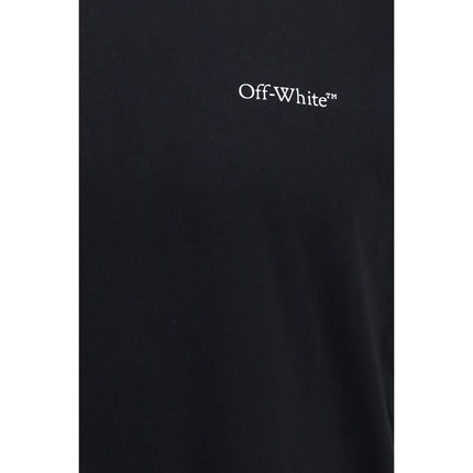 Off-White Black Cotton T-Shirt