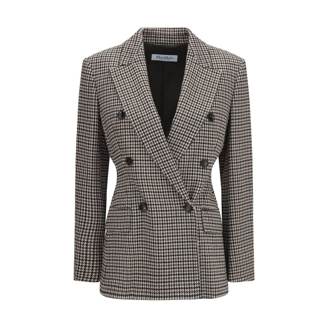 Max Mara Multicolor Viscose Blazer Max Mara