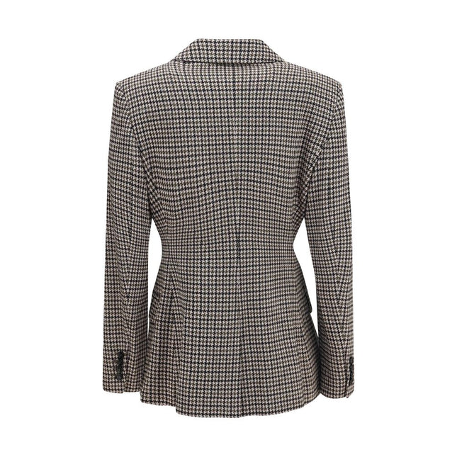 Max Mara Multicolor Viscose Blazer Max Mara