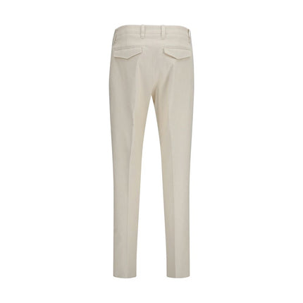 Lardini Beige Viscose Casual Pants