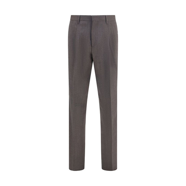 Lardini Gray Viscose Dress Pants