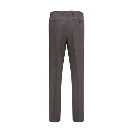 Lardini Gray Viscose Dress Pants