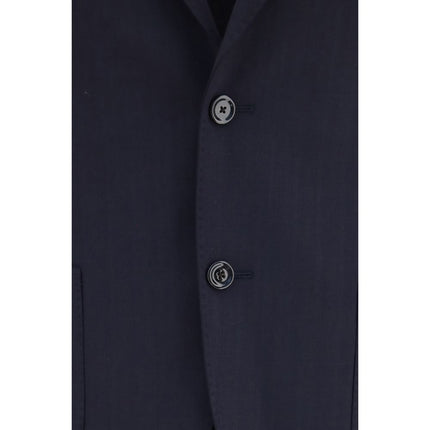 Lardini Blue Wool Oves Aries Two-Piece Suit
