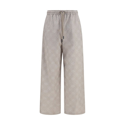 Off-White Beige Cotton Casual Pants Off-White