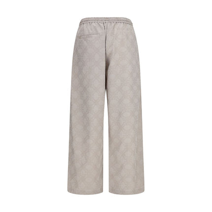 Off-White Beige Cotton Casual Pants Off-White