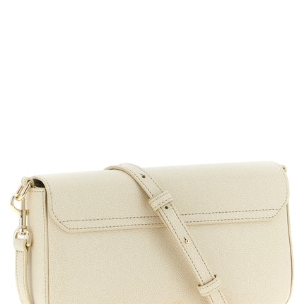 Furla White Calfskin Crossbody Bag