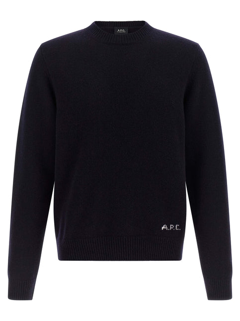 A.P.C. Blue Wool Cardigan