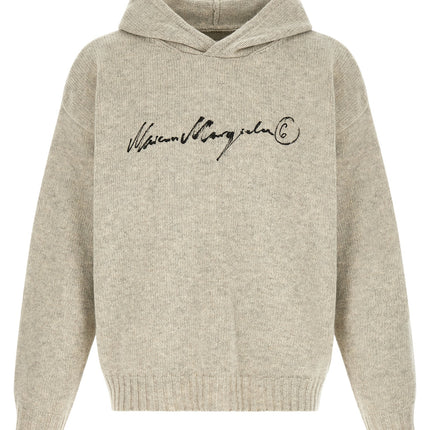MM6 Maison Margiela Gray Wool Cardigan