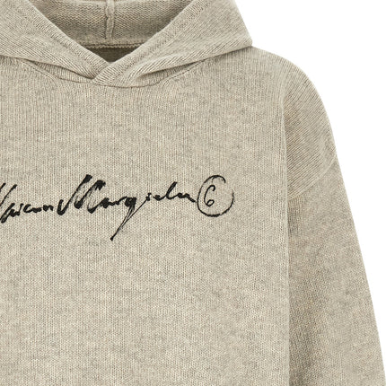 MM6 Maison Margiela Gray Wool Cardigan