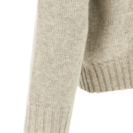 MM6 Maison Margiela Gray Wool Cardigan