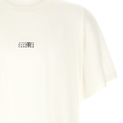 MM6 Maison Margiela White Cotton T-Shirt
