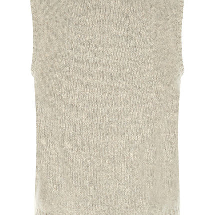 MM6 Maison Margiela Gray Wool Sweatshirt