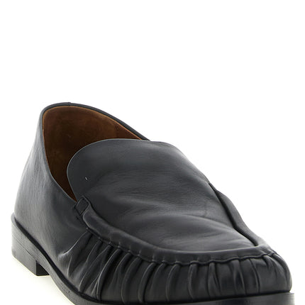 Marsell Black Calfskin Slip-On Loafers Marsell
