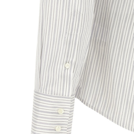 Brunello Cucinelli Blue Cotton Blouse