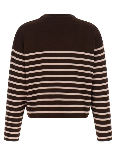 Moncler White Virgin Wool Cardigan Moncler