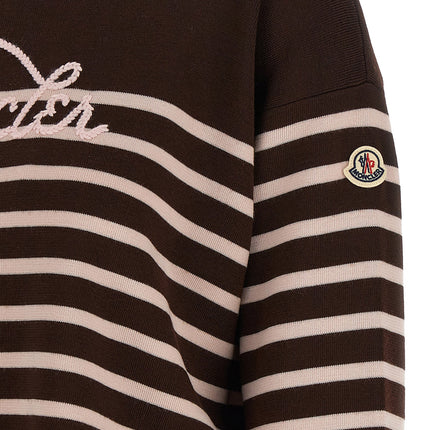 Moncler White Virgin Wool Cardigan Moncler