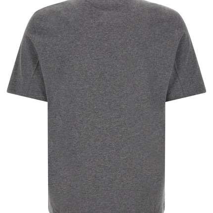 Brunello Cucinelli Gray Cotton T-Shirt