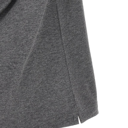 Brunello Cucinelli Gray Cotton T-Shirt
