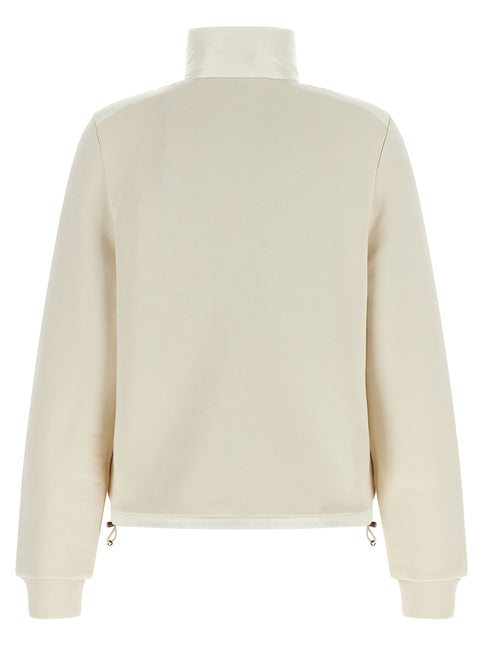 Moncler White Polyamide Cardigan Moncler