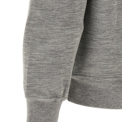 Brunello Cucinelli Gray Cashmere Sweatshirt Brunello Cucinelli